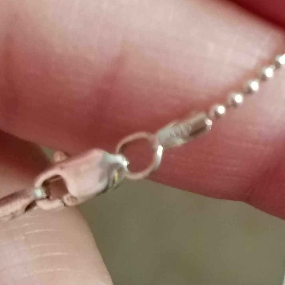 Sterling YOGA-OM necklace - Picture 6 of 7